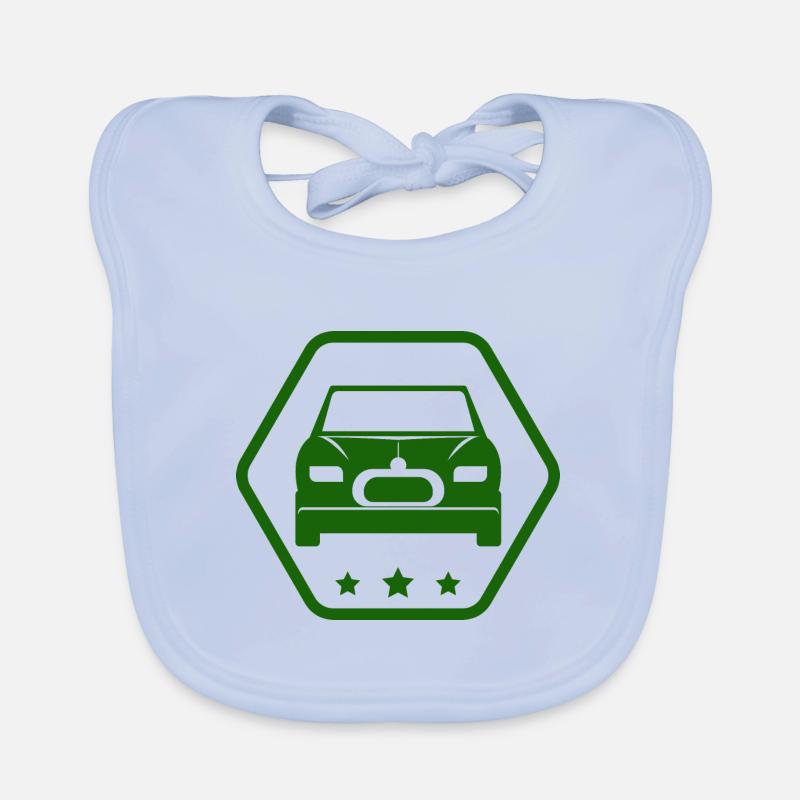 Auto - Bus - Oldtimer - Nostalgisch Baby Bio-Lätzchen