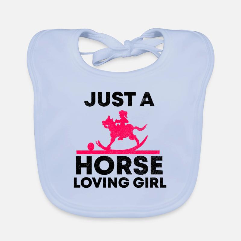 Chevaux Bavoir bio Bébé