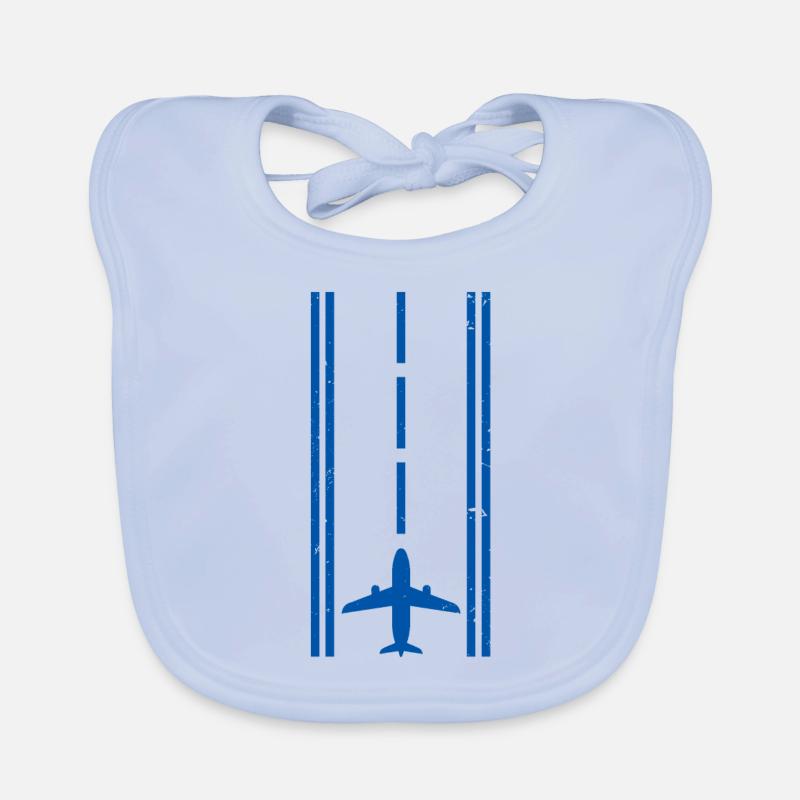 Pilot pilot gift Organic Baby Bibs