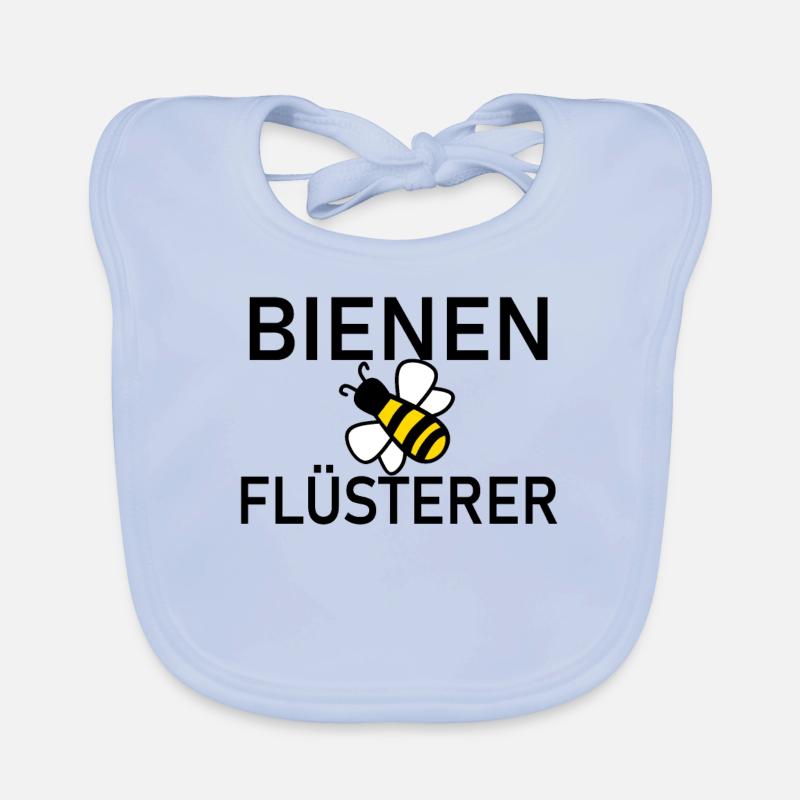 Bienen Flüsterer Imker Baby Bio-Lätzchen