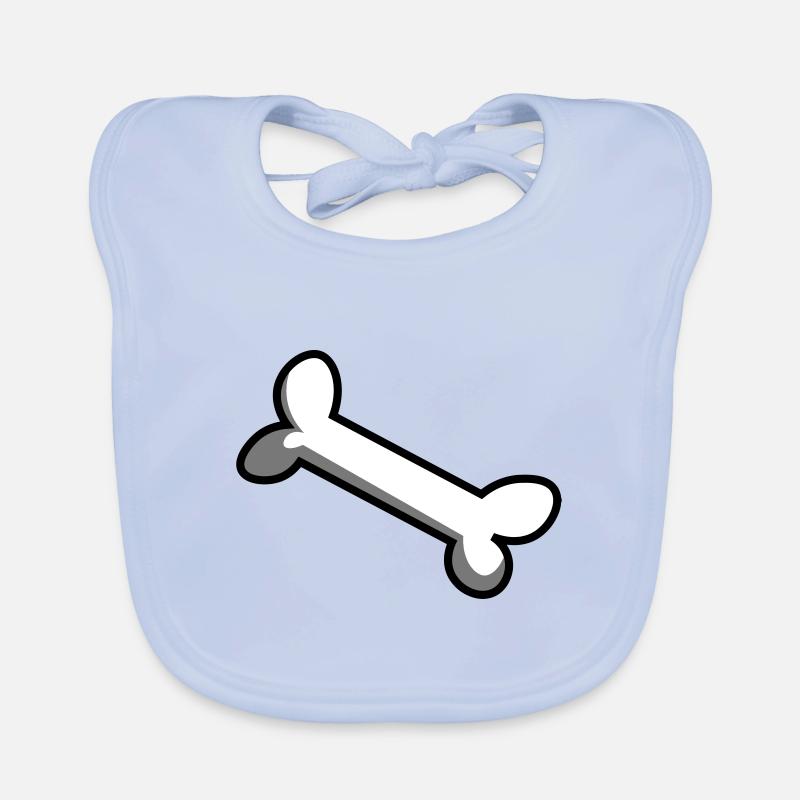 Bone / dog bone / bone / os / gift idea Organic Baby Bibs