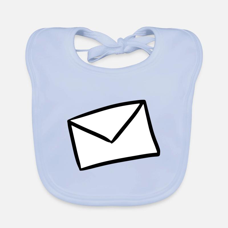 Letter envelope Post Mail letter envelope Organic Baby Bibs