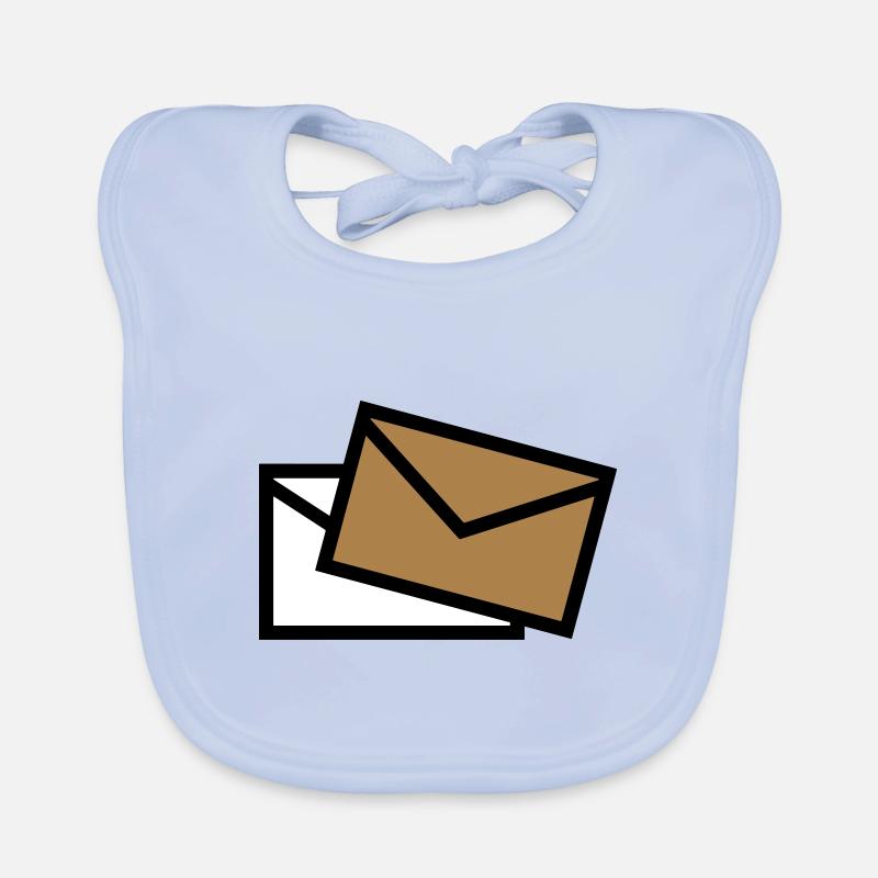 Poste - Mail - poste / Brief - lettre - lettre Bavoir bio Bébé