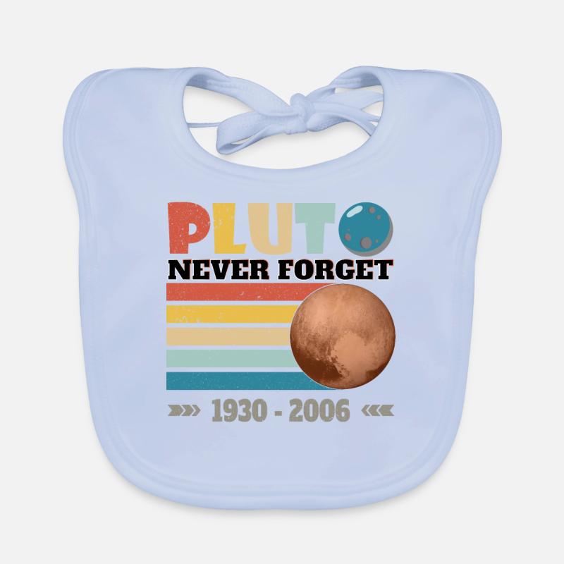 PLUTO - NEVER FORGET 1930 - 2006 Baby Bio-Lätzchen