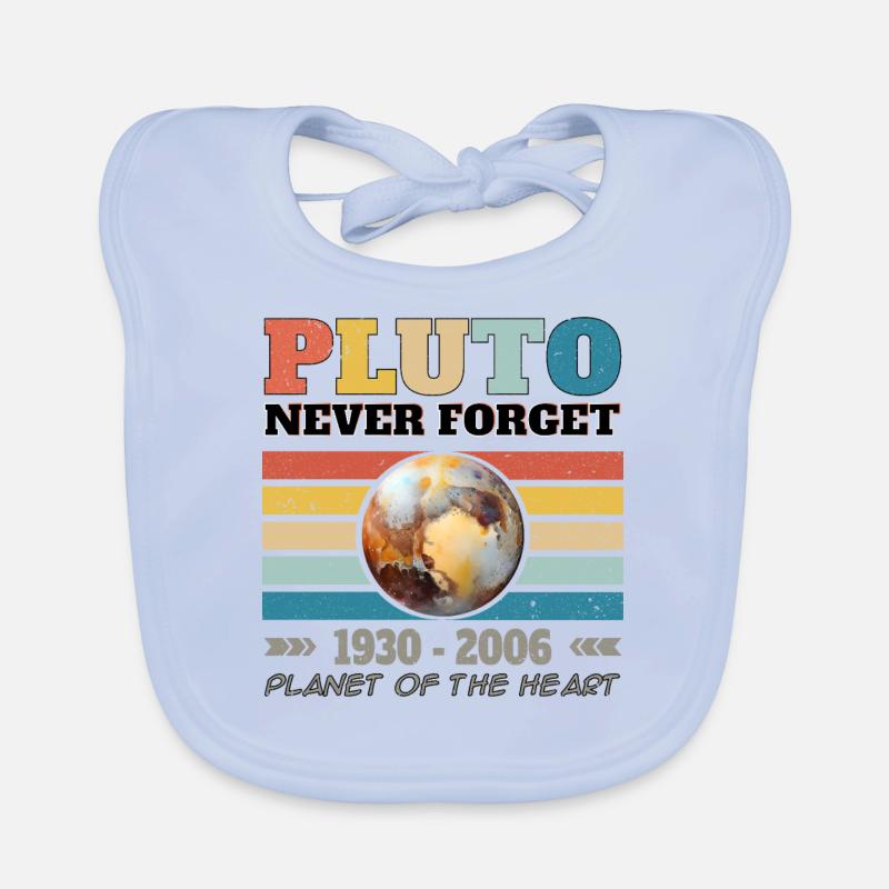 PLUTO - NEVER FORGET 1930 - 2006 Baby Bio-Lätzchen