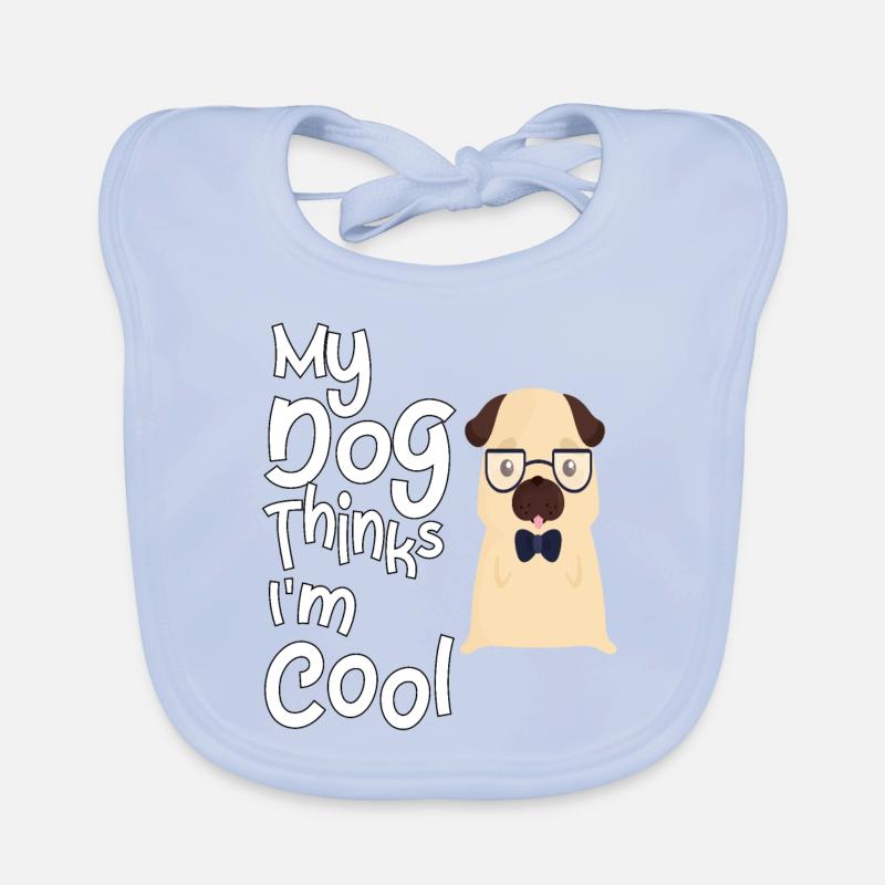 Mein Hund denkt, ich bin cool Baby Bio-Lätzchen