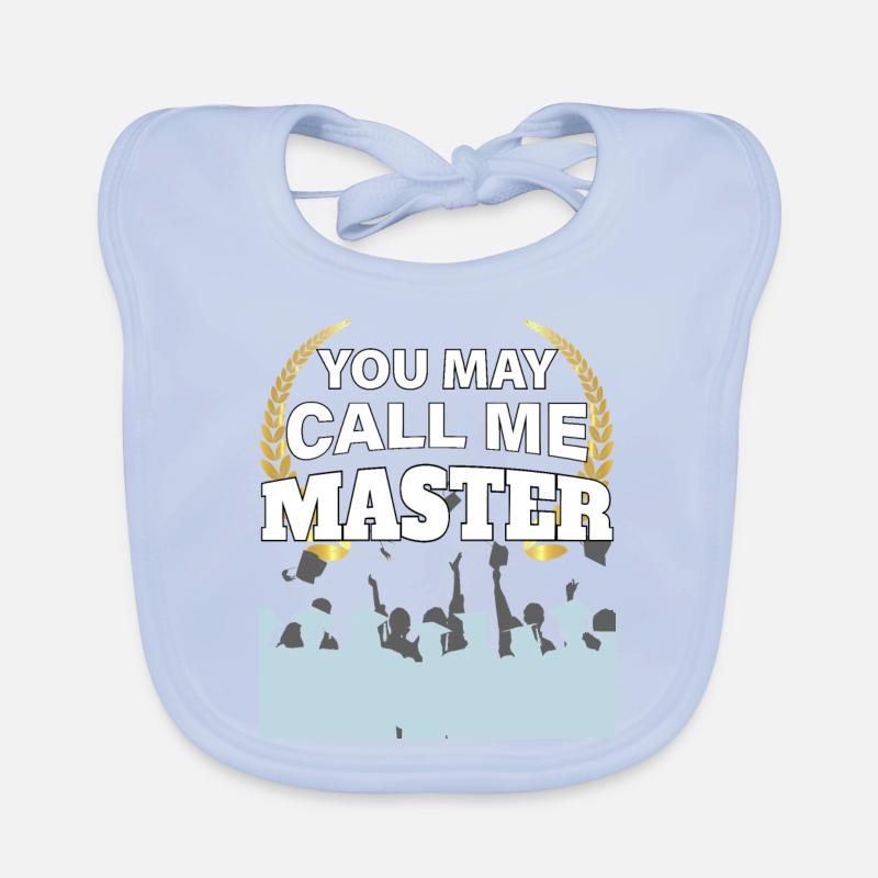 Vous pouvez m’appeler Master Design Bavoir bio Bébé