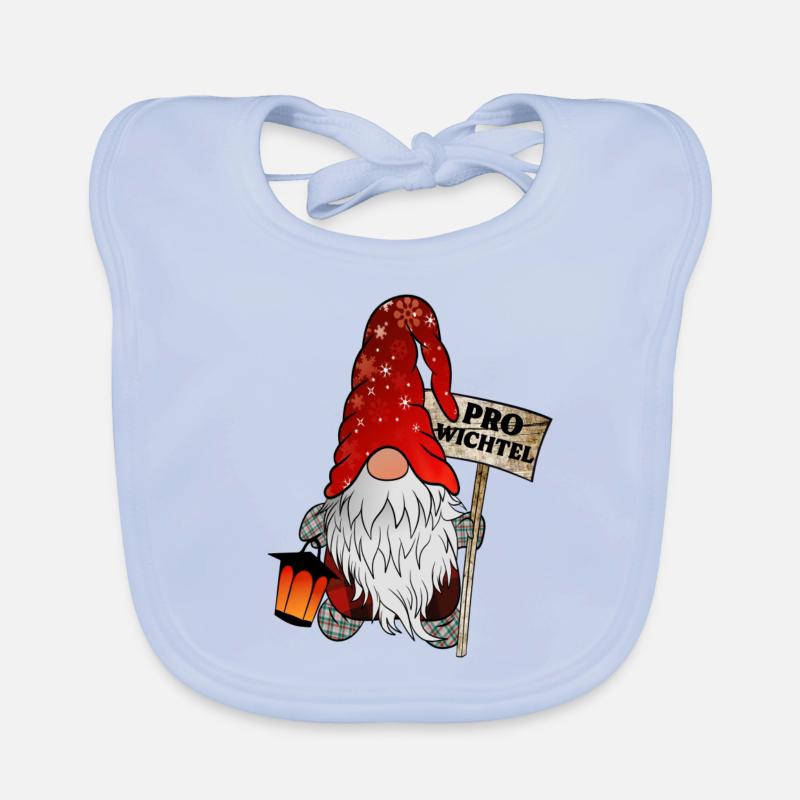 Pro Gnome – Gnome de Noël Bavoir bio Bébé