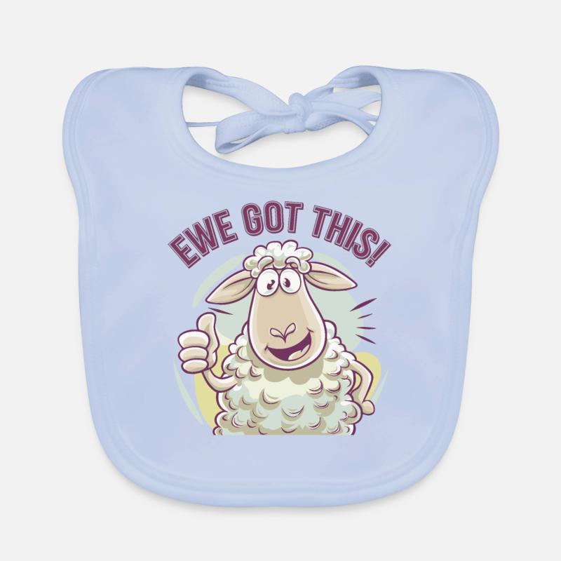 Ewe a compris ça Bavoir bio Bébé