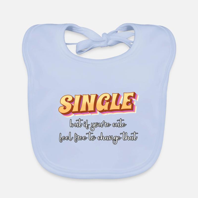 Single Organic Baby Bibs