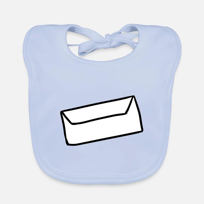 Envelope envelope letter letter icon Organic Baby Bibs