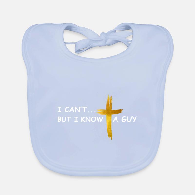 I can't but I know a guy Jesus christian Organic Baby Bibs