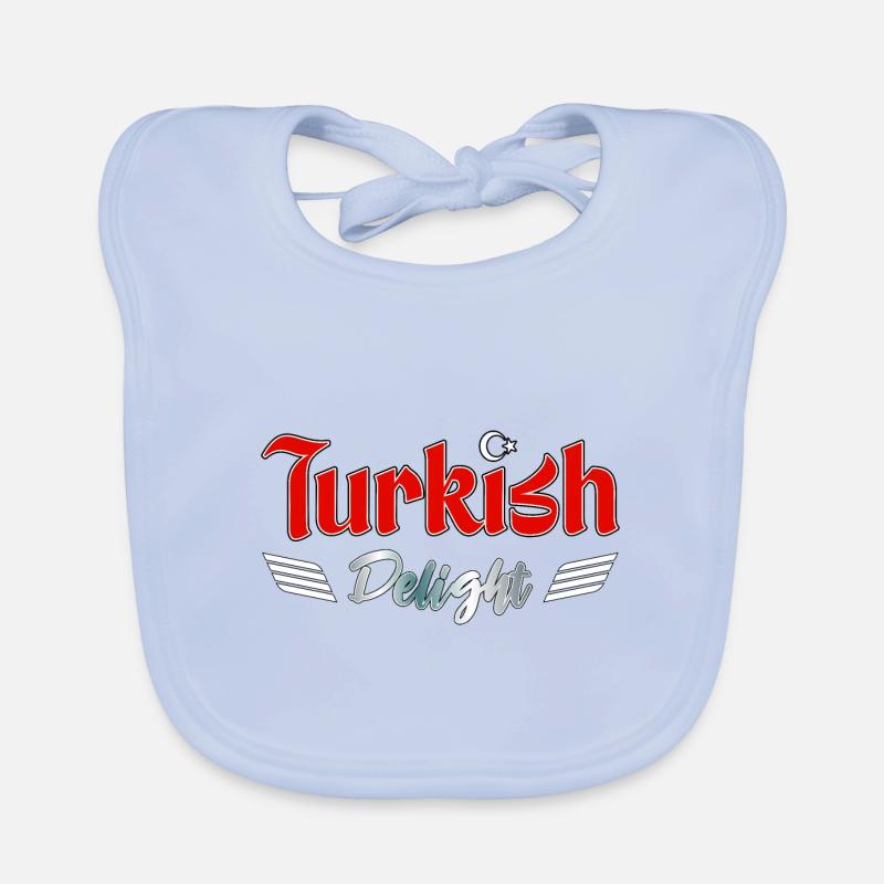 Turkish Delight Organic Baby Bibs
