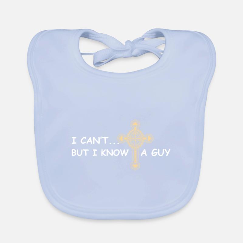 I can't but I know a guy Jesus christian Organic Baby Bibs