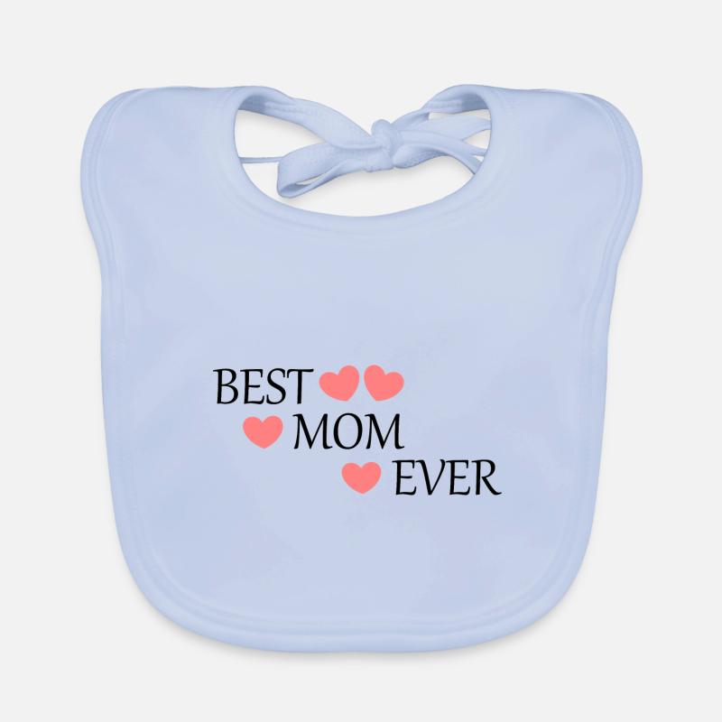 Spruch Muttertag Beste Mama der Welt Muttertag Mom Baby Bio-Lätzchen