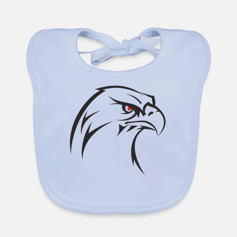 Eagle shirt Gift Gift idea Organic Baby Bibs