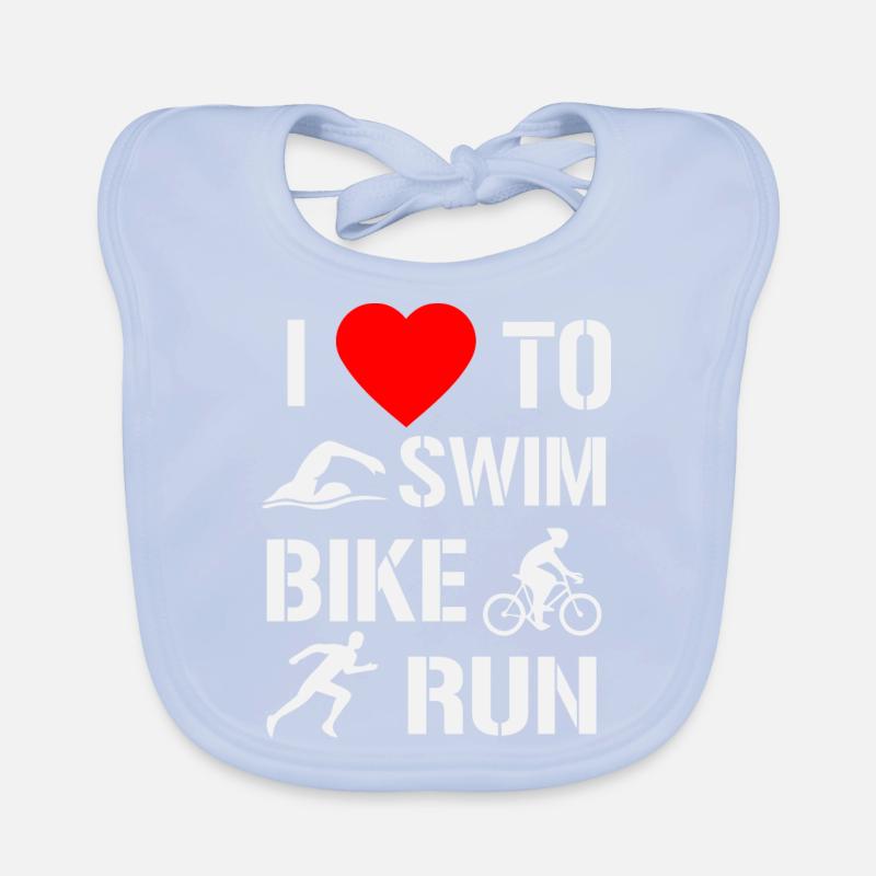 Triathlon Organic Baby Bibs
