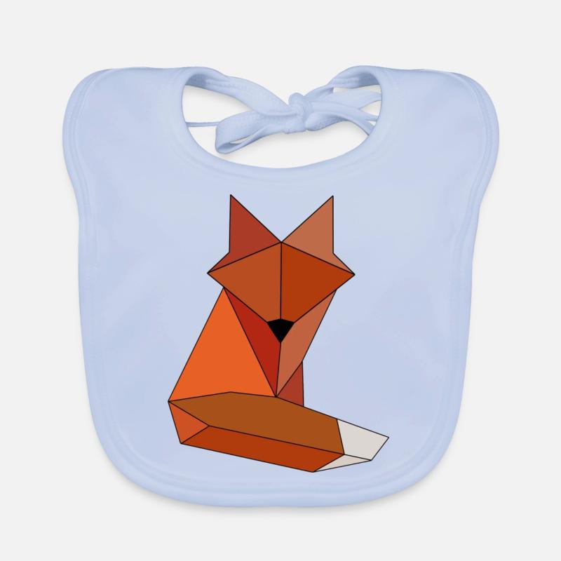 Fuchs geometric Organic Baby Bibs