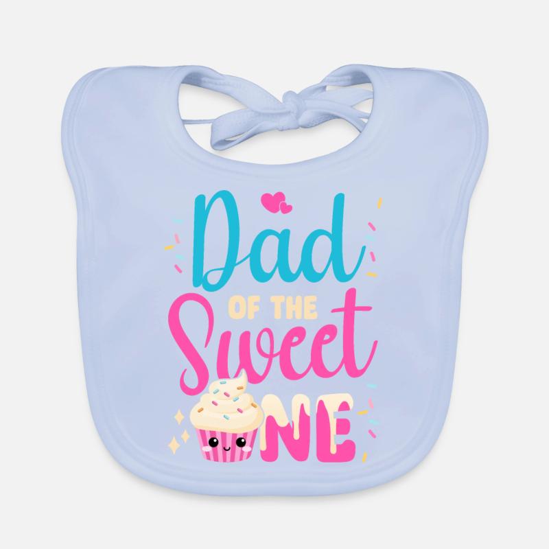 Papa de la douce Bavoir bio Bébé