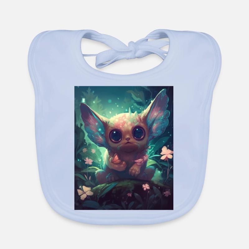 Cute Creature 01 Baby Bio-Lätzchen