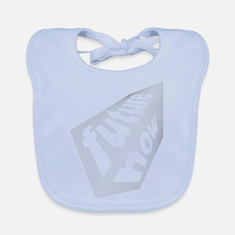 Future Now (3D-Typografie-Edition) Baby Bio-Lätzchen