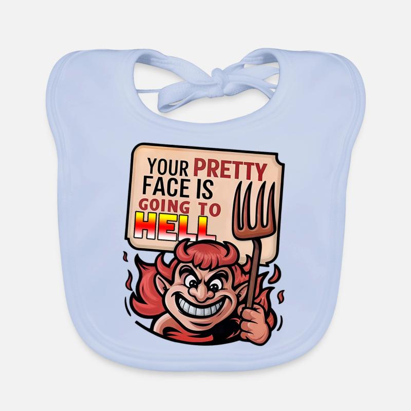 Devilish Charm Organic Baby Bibs