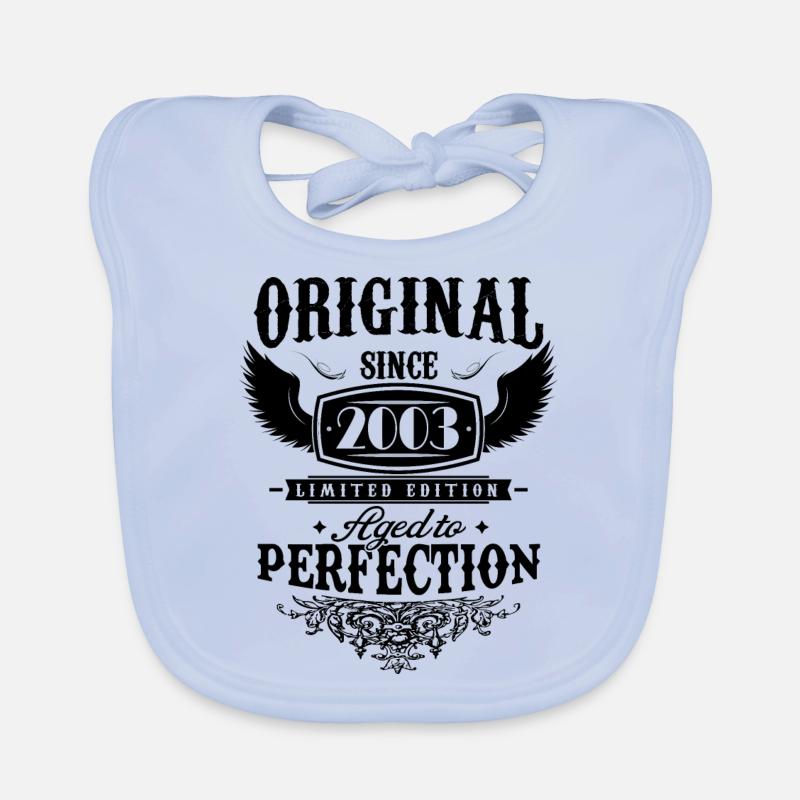 Perfection 2003 -21st Anniversary,Original Organic Baby Bibs
