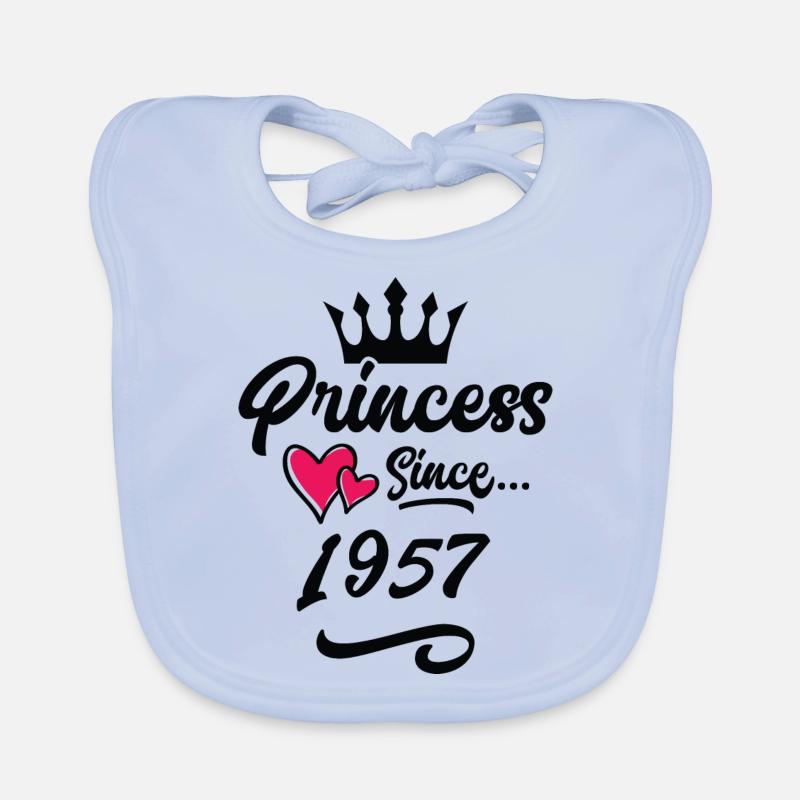 1957 Anniversaire de la princesse Bavoir bio Bébé