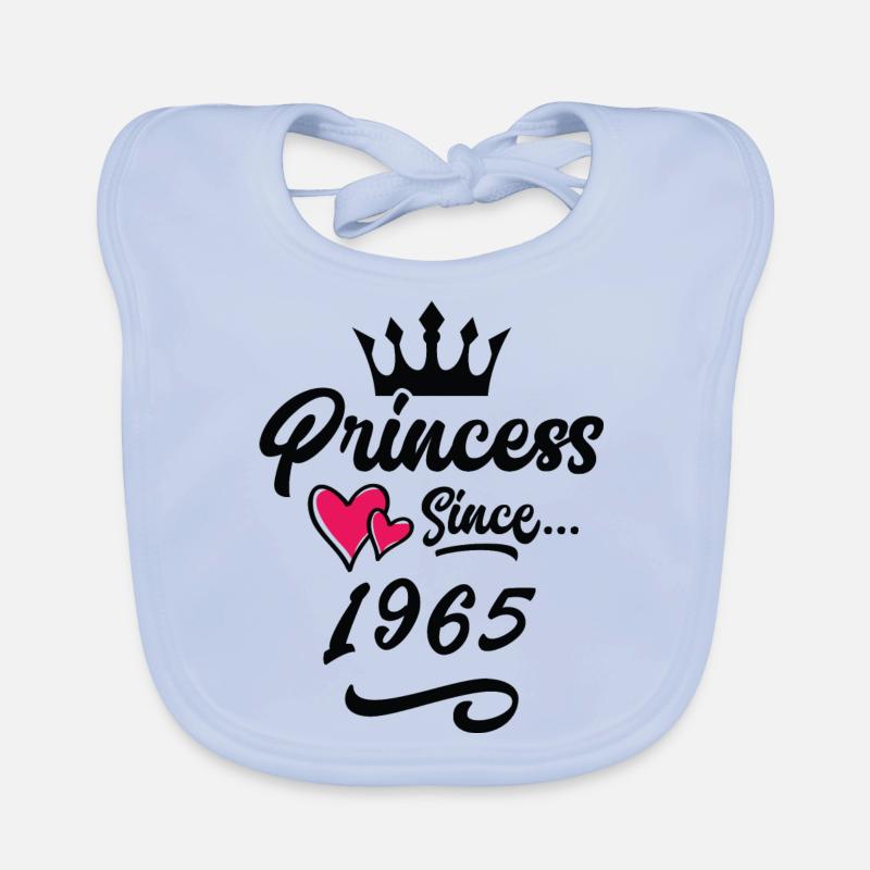 1965 Prinzessin Geburtstag Baby Bio-Lätzchen