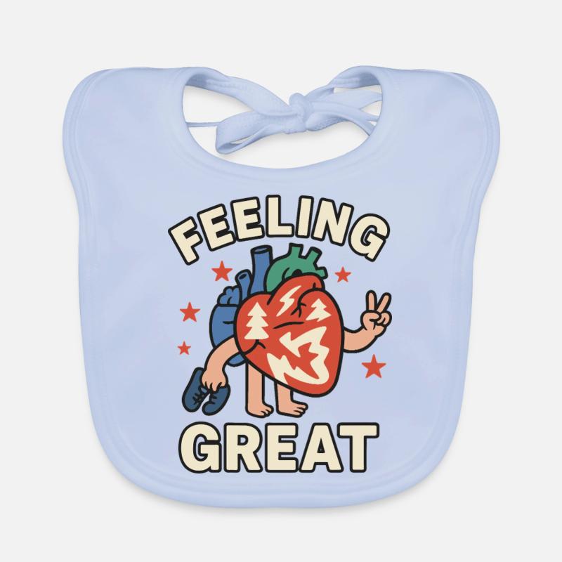 Feeling Great Organic Baby Bibs