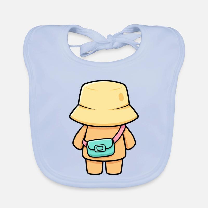 Cabane rêveur avec sac Bavoir bio Bébé