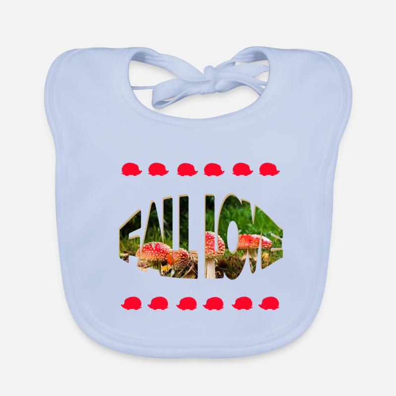 automne 59 Bavoir bio Bébé