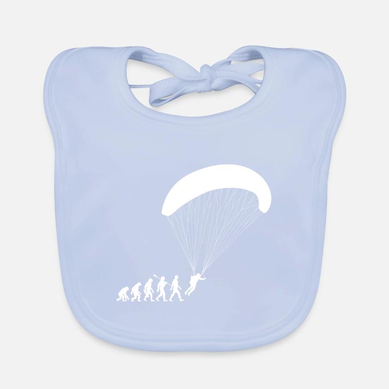 Evolution Parapente Vol Bavoir bio Bébé