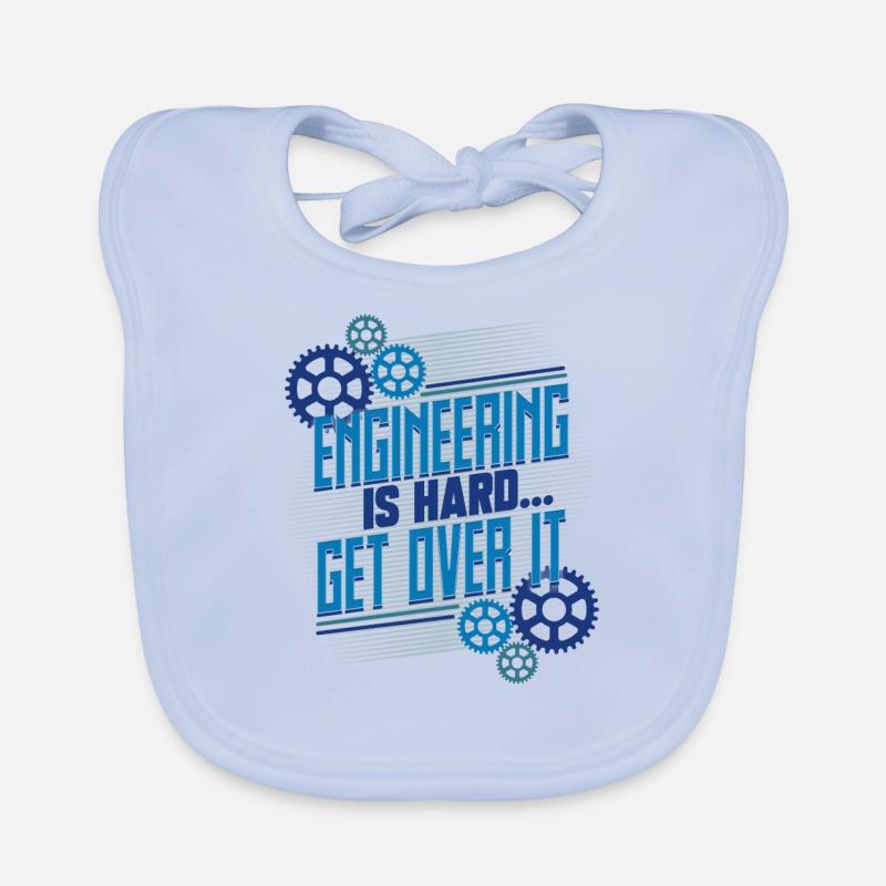 Engineering Gifts Engineering ist schwer darüber hinwegzukommen Baby Bio-Lätzchen