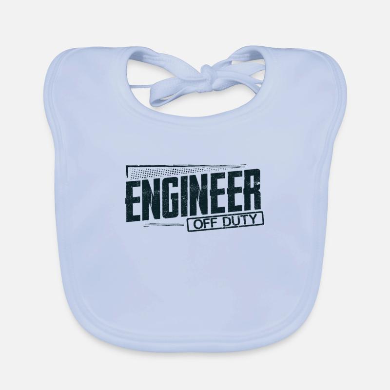 Ingenieur beschenkt Ingenieur außerhalb des Dienstes Engineering Baby Bio-Lätzchen