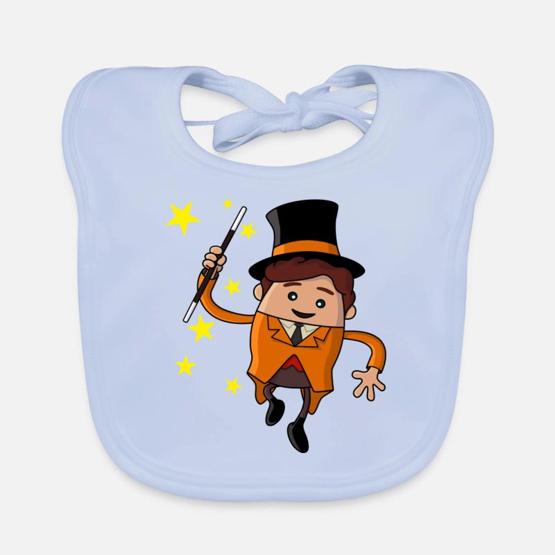 Illustrationszauberer Baby Bio-Lätzchen