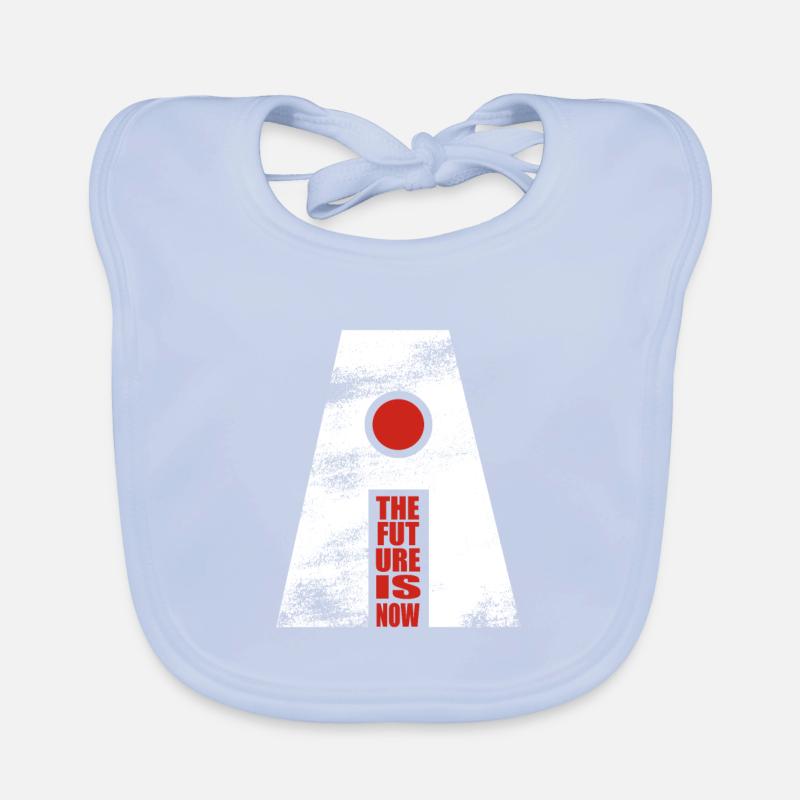 Artificial Intelligence - AI - The future is now Baby Bio-Lätzchen