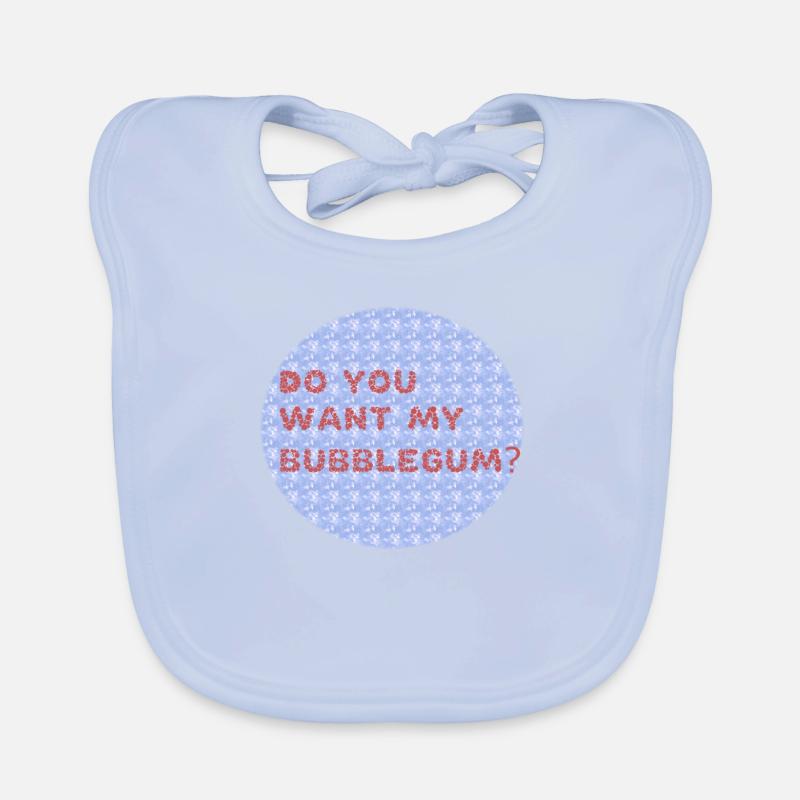 Bubblegum Organic Baby Bibs