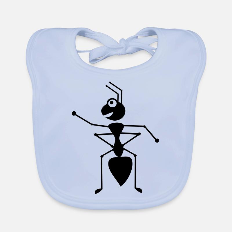 ant Organic Baby Bibs