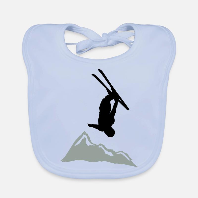 freefall_mountain Bavoir bio Bébé