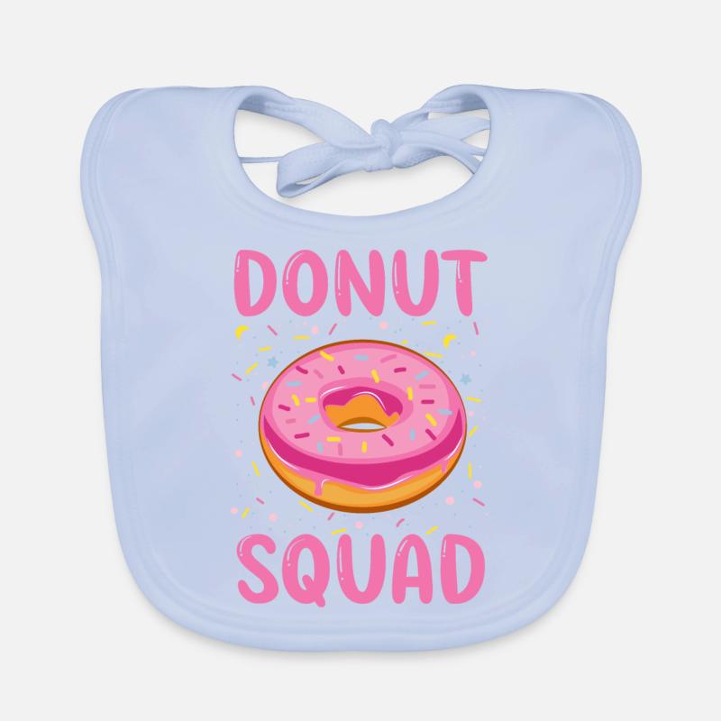 Escouade Donut Bavoir bio Bébé