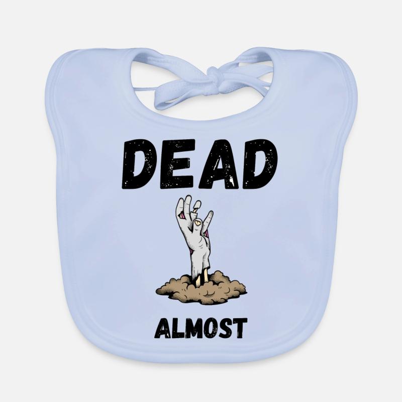 dead almost Organic Baby Bibs
