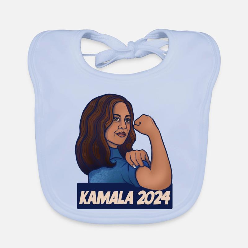 Kamala 2024 Organic Baby Bibs