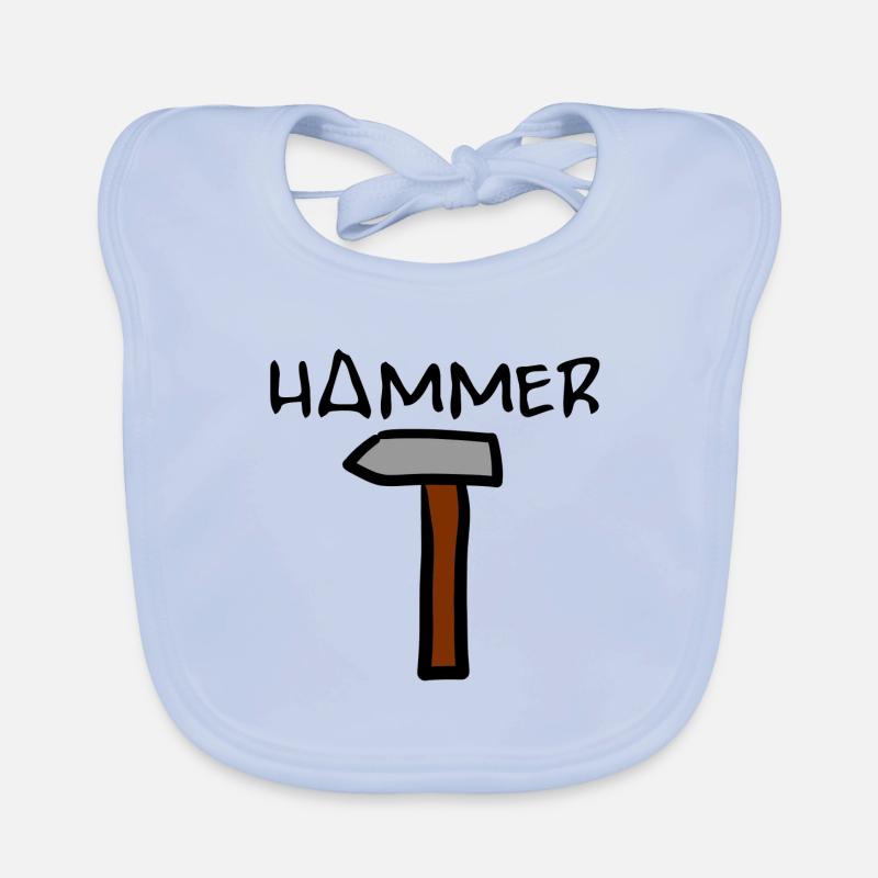 H, A doppel M, E, R - Hammer yeah! Baby Bio-Lätzchen