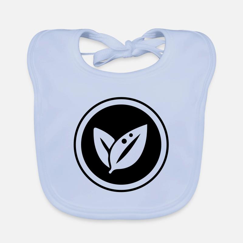 Écologie de la feuille Bavoir bio Bébé