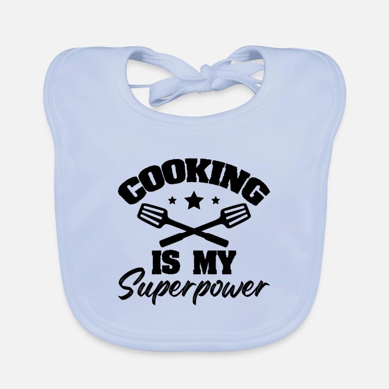 cuisine superpuissance Bavoir bio Bébé