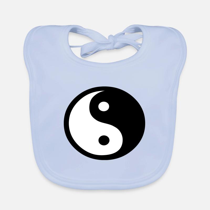 Le Yin et le Yang (V) Bavoir bio Bébé