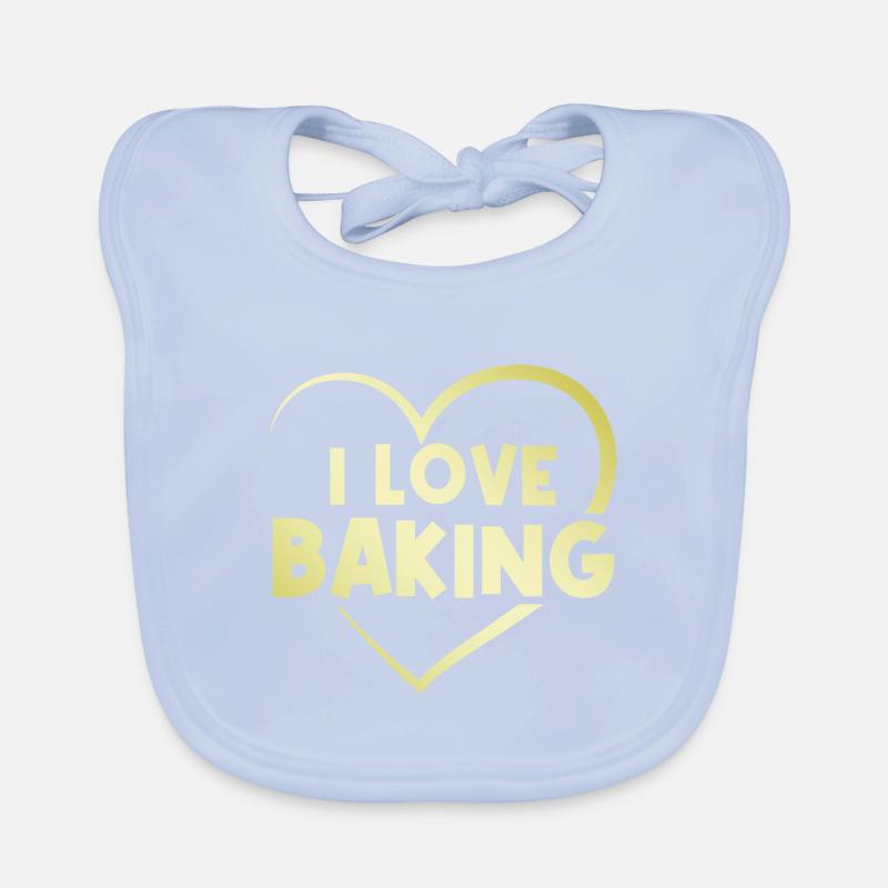 I love baking Organic Baby Bibs