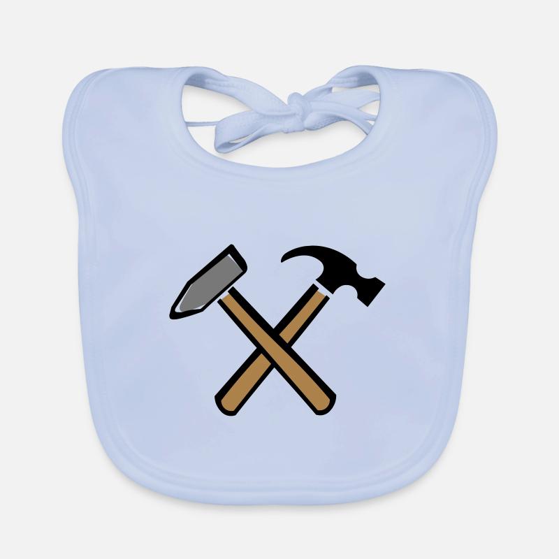 Outil outil marteau Bavoir bio Bébé