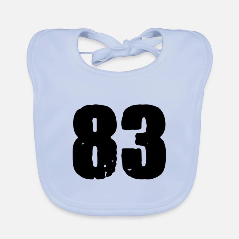 Maillot à 83 numéros Bavoir bio Bébé